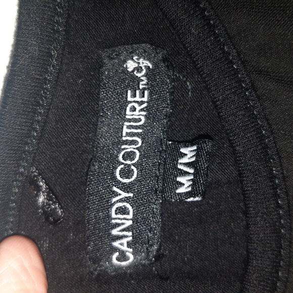 (M)🆕️🌷Candy Couture🌷 Sleeveless Hi/Low Asymmetrical Tunic Top💚 Ptp19"×L28 - Picture 3 of 5